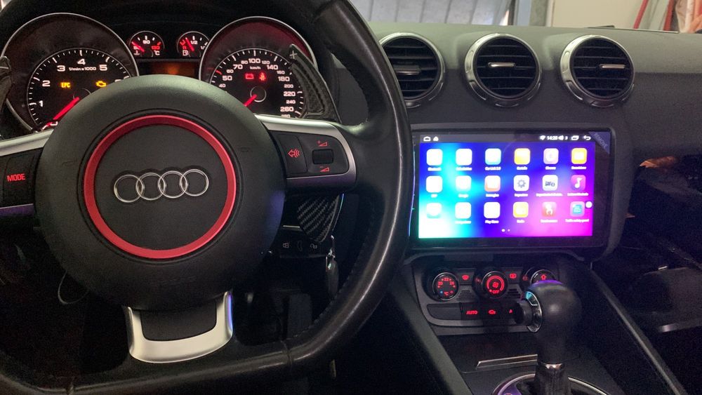 Navigatie Android Audi TT Waze YouTube GPS