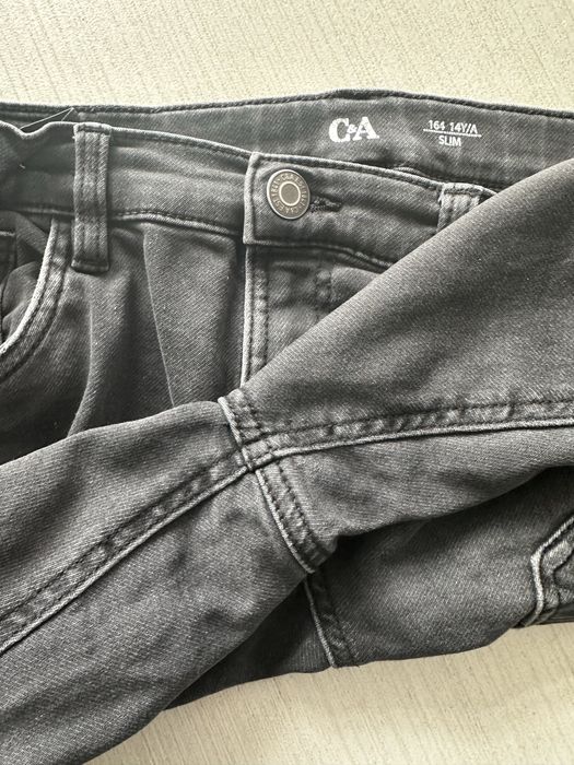 Blugi 176 cm si Camasa 12-14 ani noua