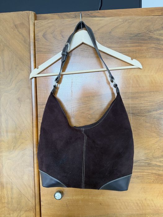 Велурена чанта.