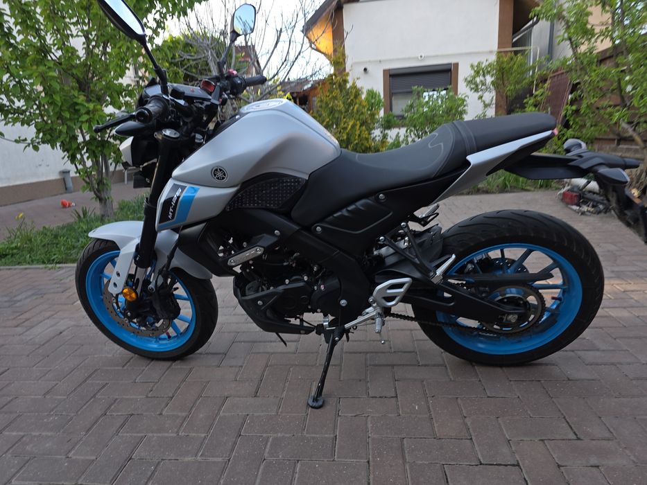 Motocicleta A1 16 ani Yamaha MT 125 2025 Ice Storm Hyper Naked (similar cu ktm duke honda cb125r, cf moto nk)