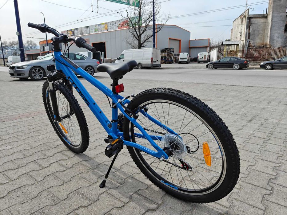CROSS Алуминиев велосипед 24" RIDER син