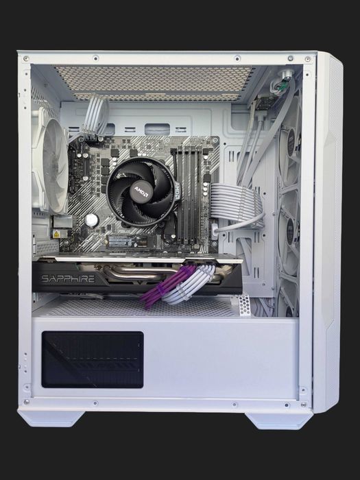 PC Gaming Ryzen 5 5500, RX 570 8GB, 16GB DDR4, 500GB SSD + Garantie