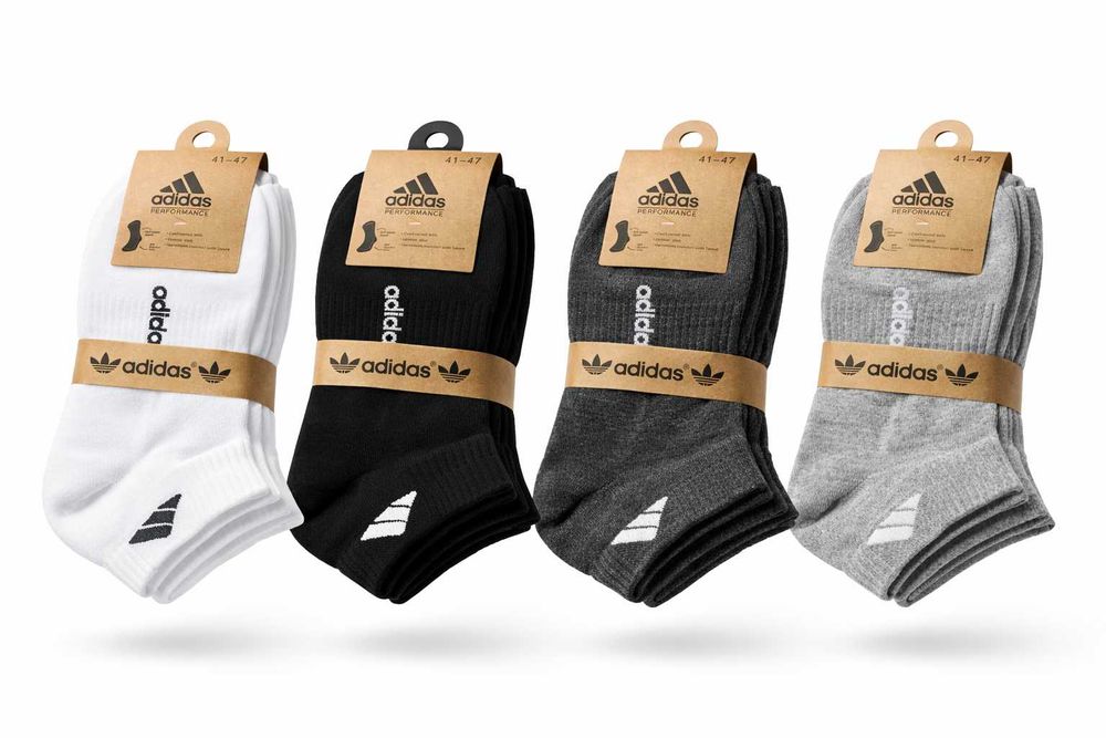 Носки спортивные укороченные/длинные оптом.