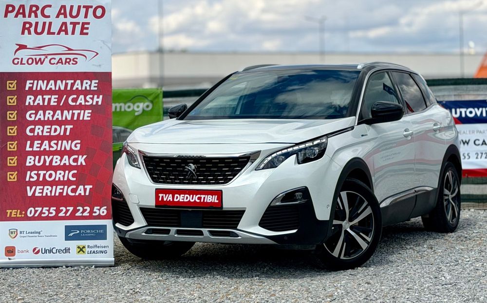 Peugeot 3008 GARANTIE 12 luni!TVA deduct plug-in hybrid GT 4x4 posibil RATE/LEASING