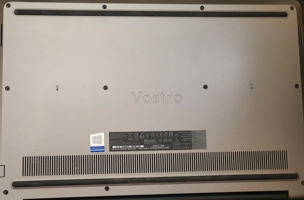 Laptop Dell  i7 gen 7, 16gb ram, 2x256 GB SSD, nvidia geforce 940mx,