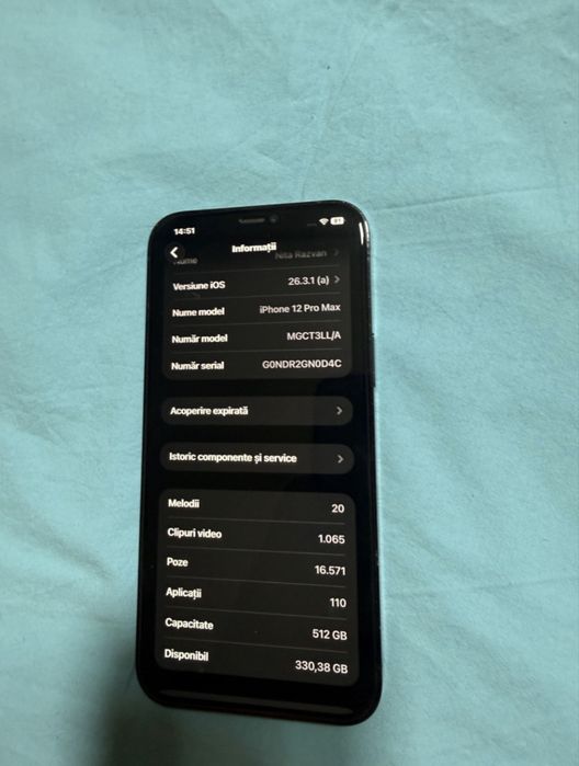 Iph 12 pro max 512gb