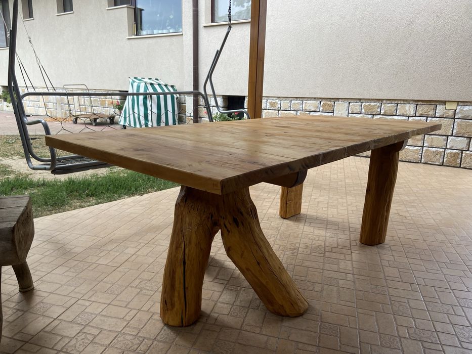 Маса от Кедър - Ръчна Изработка