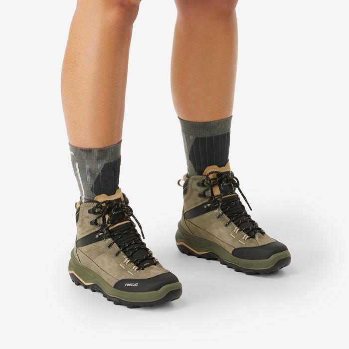 Bocanci din piele Impermeabili Trekking - produs resigilat Decathlon