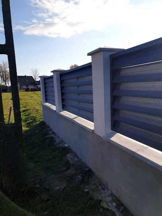 Garduri si porti din panou tip jaluzele, sipca metalica si alte modele