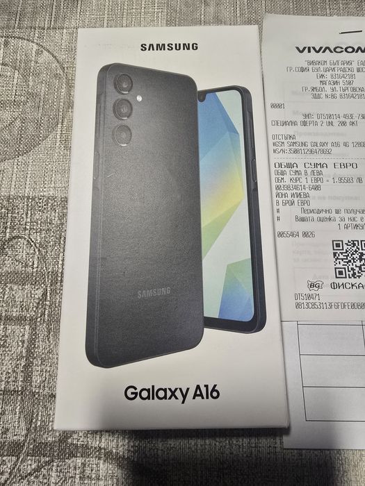 Samsung a16 чисто нов