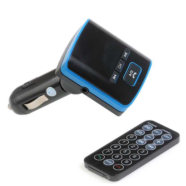 FM Трансмитер за кола, 2x USB и дистанционно