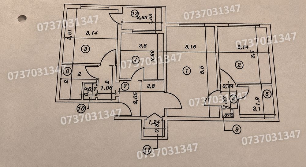 Apartament 3 camere de vanzare – Piata Gorjului, Str. Moinesti – Direct proprietar