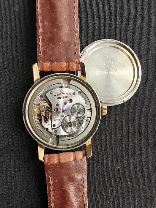 Ceas Certina Bristol 195 - Mecanic (Cal. 25-661) - Placat Aur