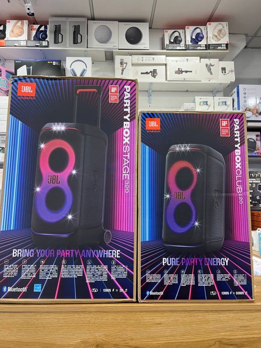 JBL PartyBox Stage 320⁠  ⁠JBL PartyBox Club 120