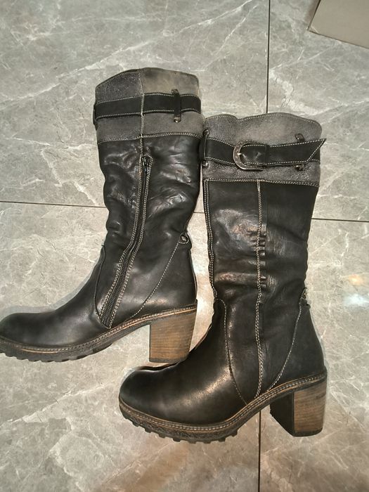 Продаю сапоги кожаные 38 размера