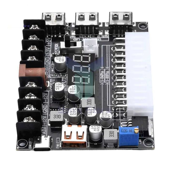 Adaptor pentru transformarea sursei de calculator ATX USB C