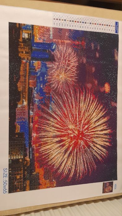 Изработени диамантени гоблени-Ваза с рози,Заря , Планински пейзаж и кр