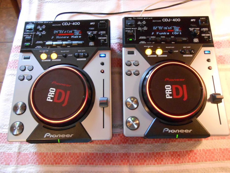 Multiplayere Pioneer CDJ 400 pt boxe portabile,laptopuri,DJM,consola