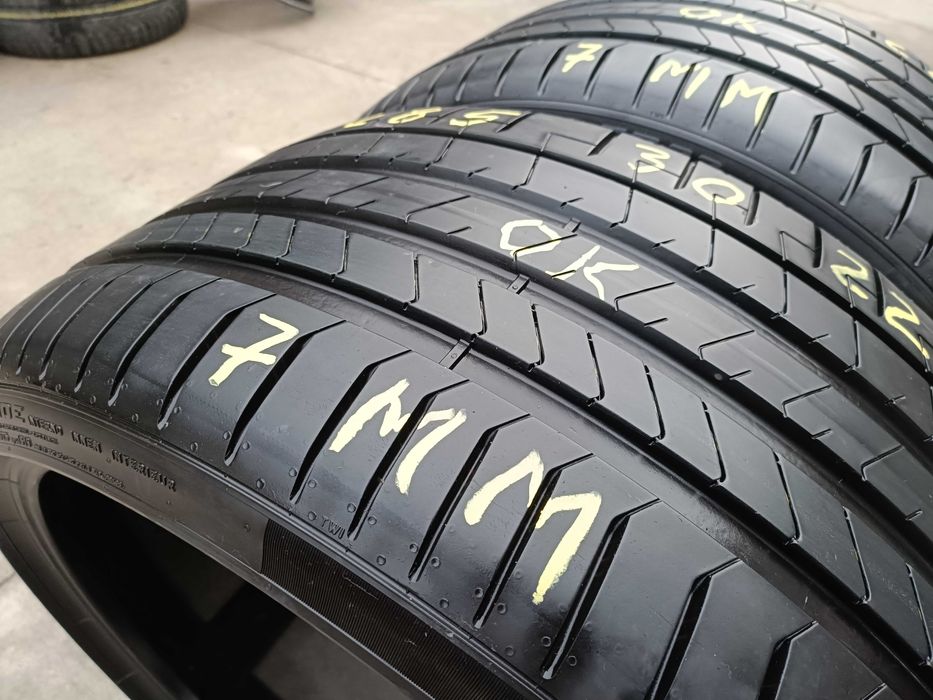 Doua anvelope vara 285 30 22 pirelli p zero pncs profil 7 mm