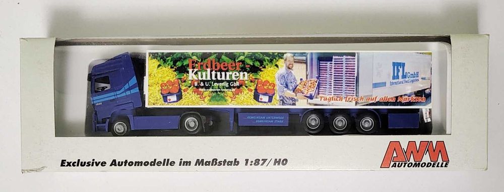 masinuta macheta camion semitrailer frigoterm AWM nu Herpa scara 1:87