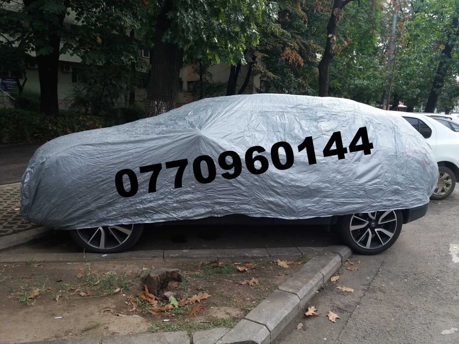 Prelata husa auto argintie Premium 3L 480x175x150cm Prelata husa masina autoturism neagra Oxford Premium S 415x160x150cm 110 lei, M 430x170x150cm