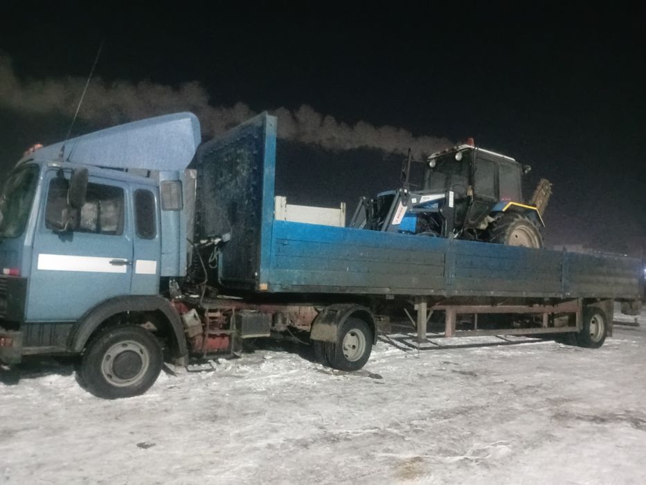 Ивеко тягач с полуприцепом