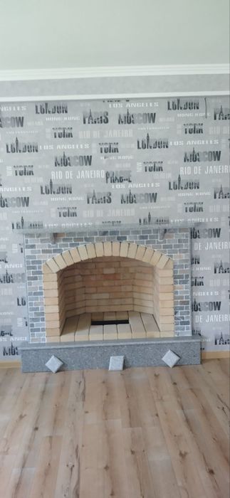 летняя кухня камин очаг