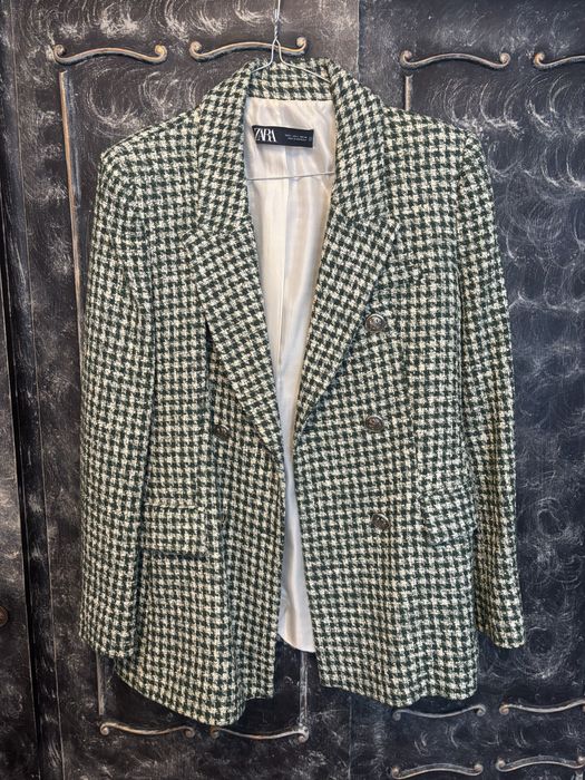 Карирано сако Зара