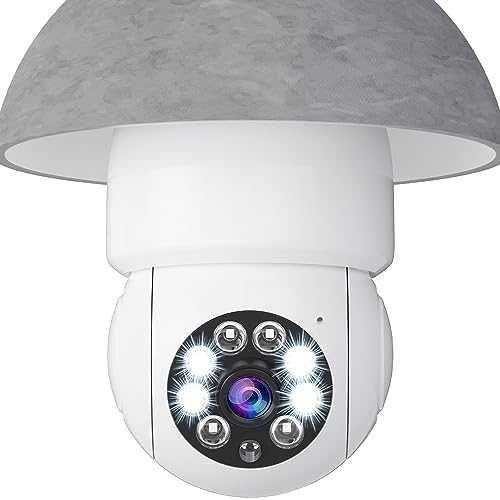 Нова Безжична - 4MP камера в крушка, 2.5K CCTV Сигурност Дом Охрана Наблюдение