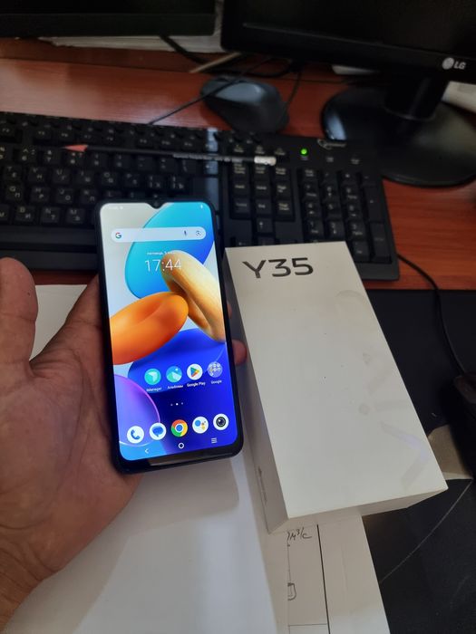 Vivo Y35 5G 128gb iwlawi zur aybi yuq tozza telefon