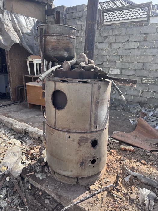 Котел для бани б/у