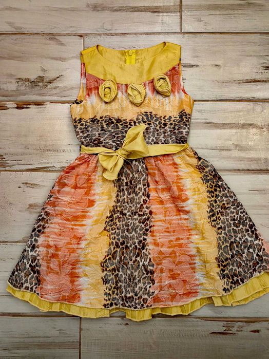 Ефектна детска рокля - 8 години