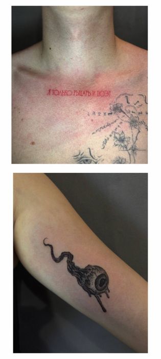 Татуировки, разработка эскизов