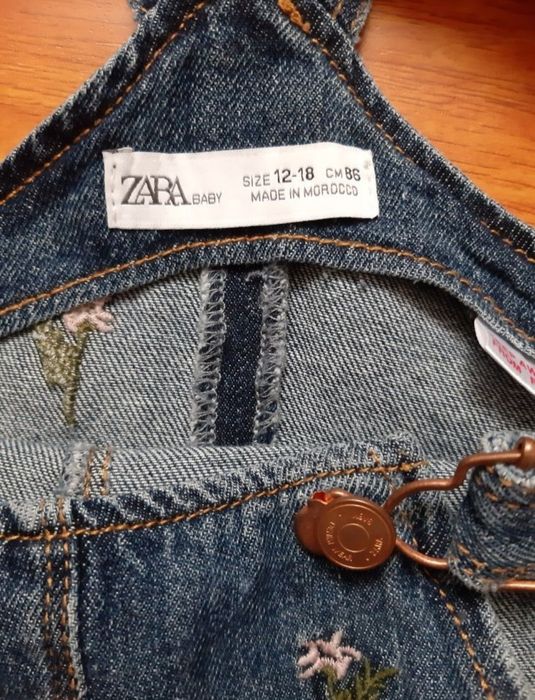 Rochita zara 12-18 luni si seturi H&M Mark & Spencer marime 74-80