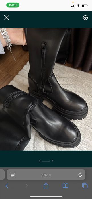 Cizme Edited piele