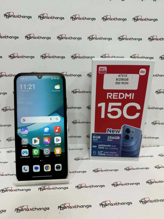 Redmi 15C Black 256/4GB