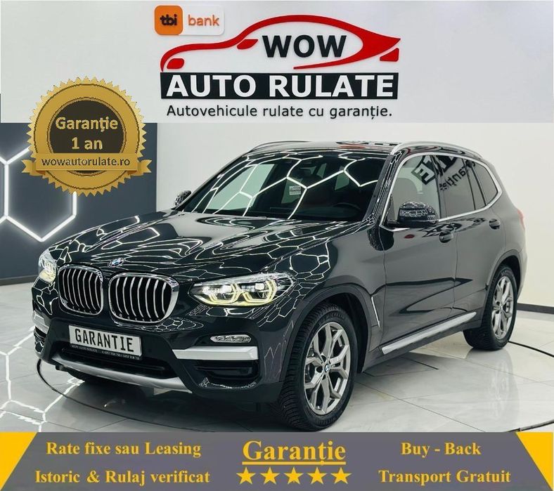 BMW X3 2019 2.0i E6 4X4 Garantie 12 Luni Rate Avans 0 Doar Cu Buletinul