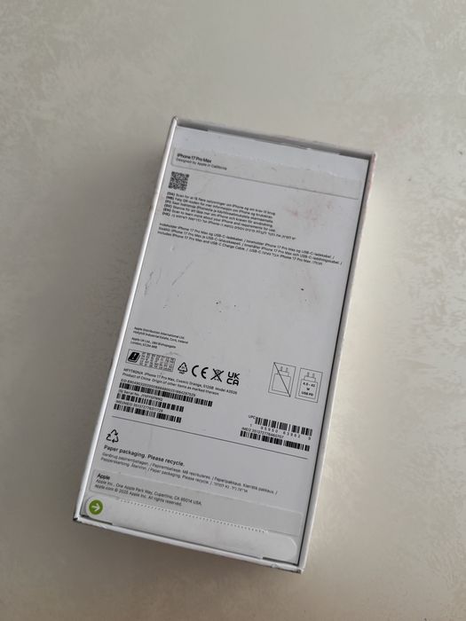 iPhone 17 Pro Max Cosmic orange 512gb