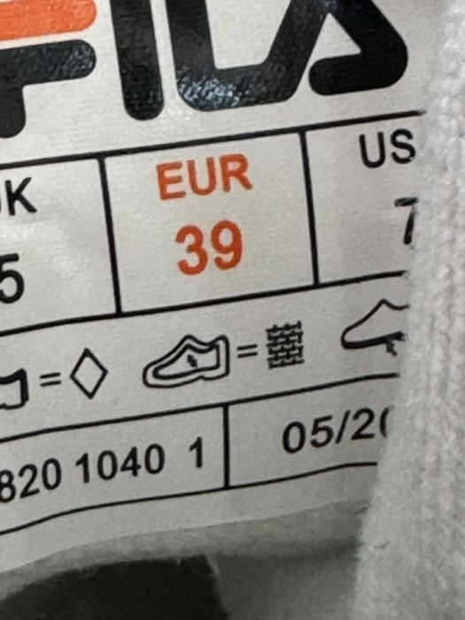 Сникърси FILA.Номер 39