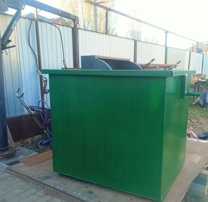 Мусорный контейнер 1100литр