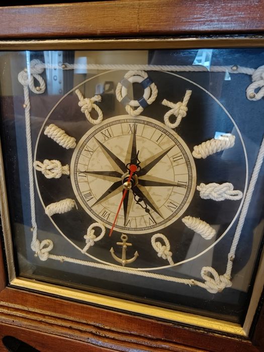 Ceas decorativ nautic cu compartiment pentru chei – Virtus 1945 Madrid