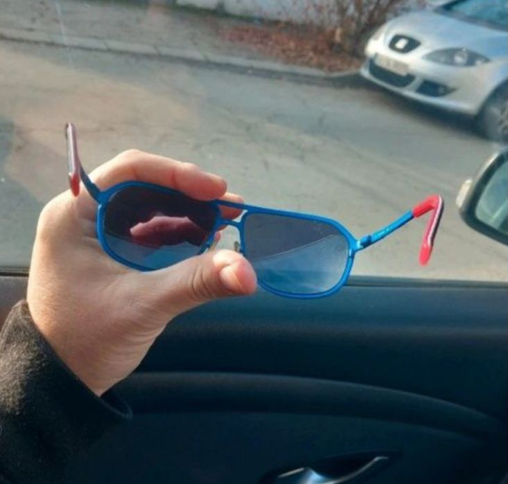 Sunshine in very good shape Ochelari soare originali Lacoste - Aviator
