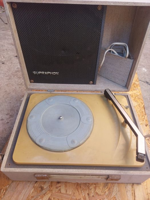 Supraphon pik up gramofon  vintage colecție vechi nostalgie