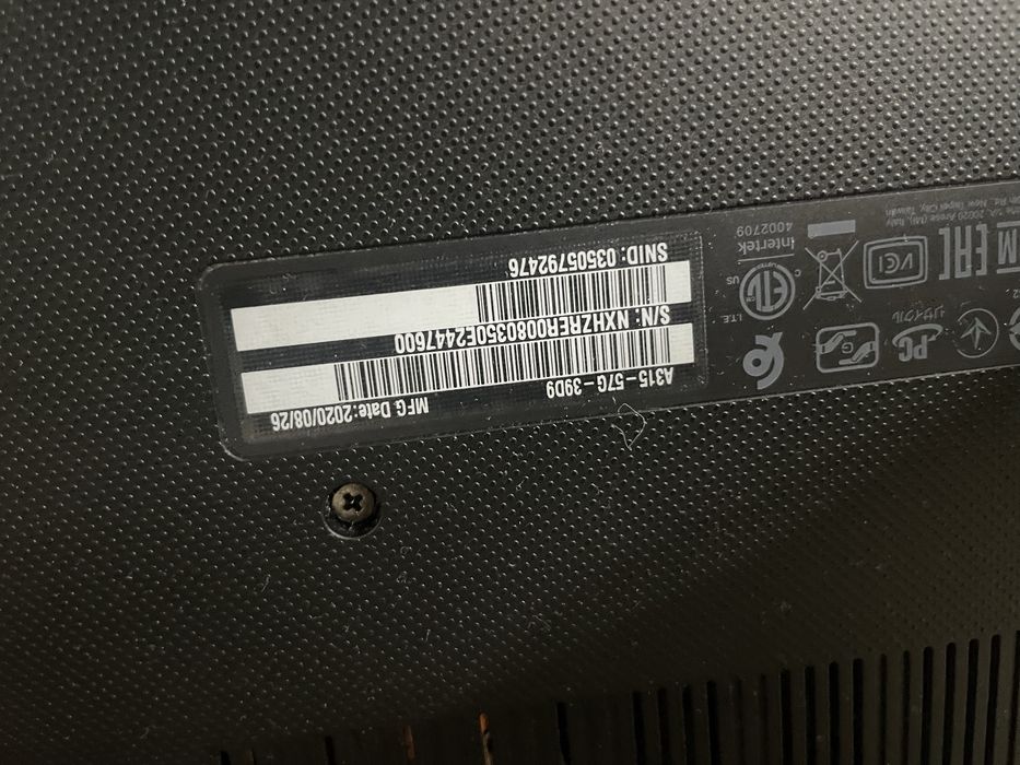 Acer Aspire A315-57G