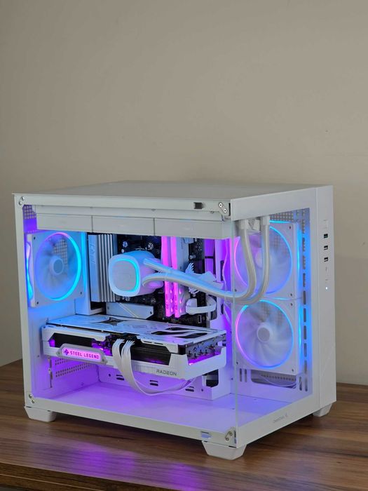 Геймърски компютър - Нов | Ryzen 7 7800X3D | RX 9070XT 16GB | DDR5 RAM | SSD NVMe )