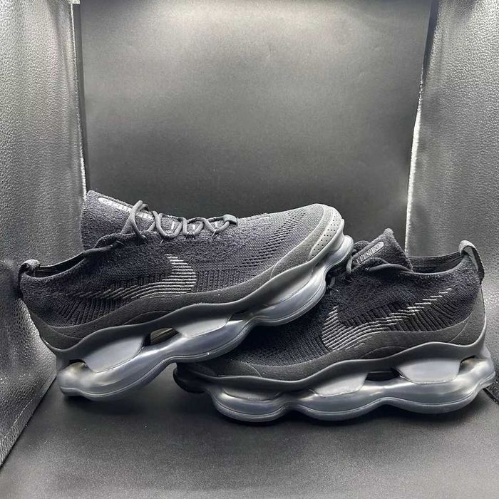 Обувки NIKE / Air Max / Scorpion Flyknit Triple Black 2022 + КУТИЯ