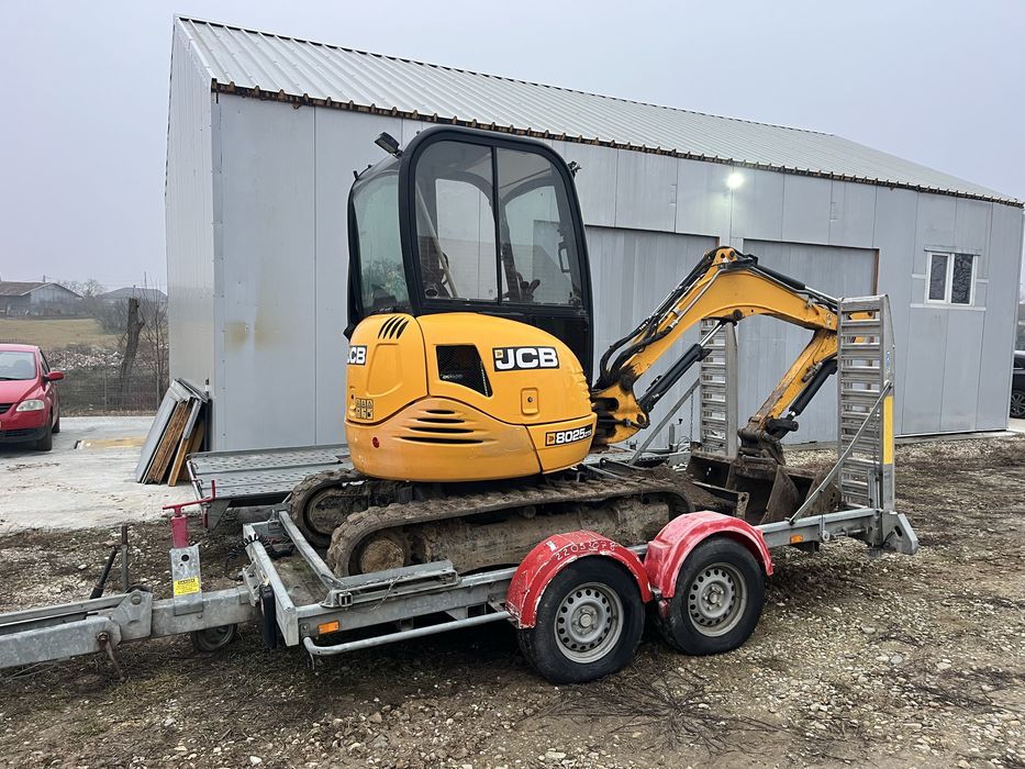miniexcavator jcb 8025 ZTS an 2017