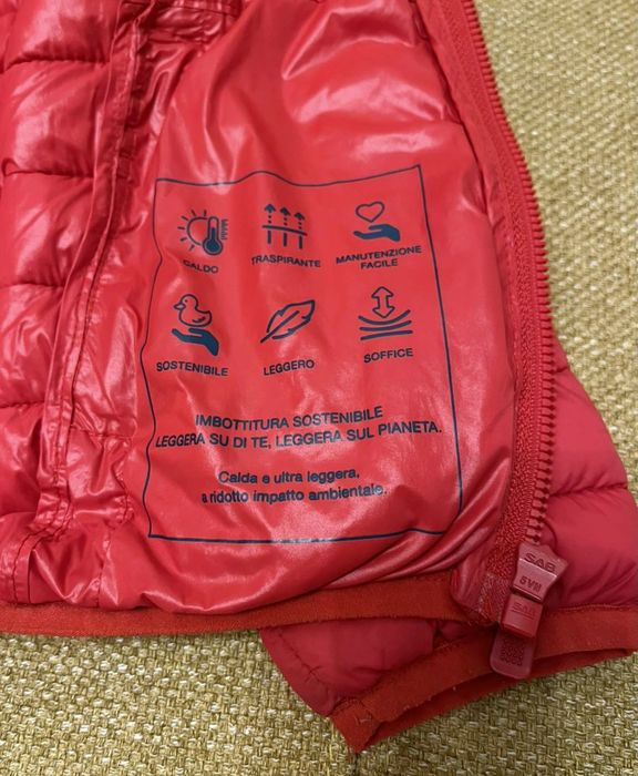 OVS Преходно, Капитонирано детско яке Розово / Червено, размер 104