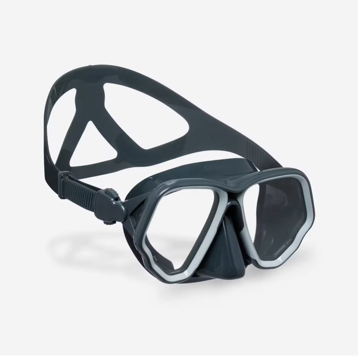 Маска для дайвинга Французкий бренд Декатлон Subea Dual 500 mask