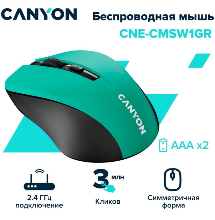 Canyon / Мышь для ПК / Ноутбука / Новая